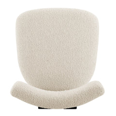 Hailey Dining Side Chair in Black-Palladian Beige - alternate angle - mid-century modern dining chairs - Whats New Furniture Portland OR