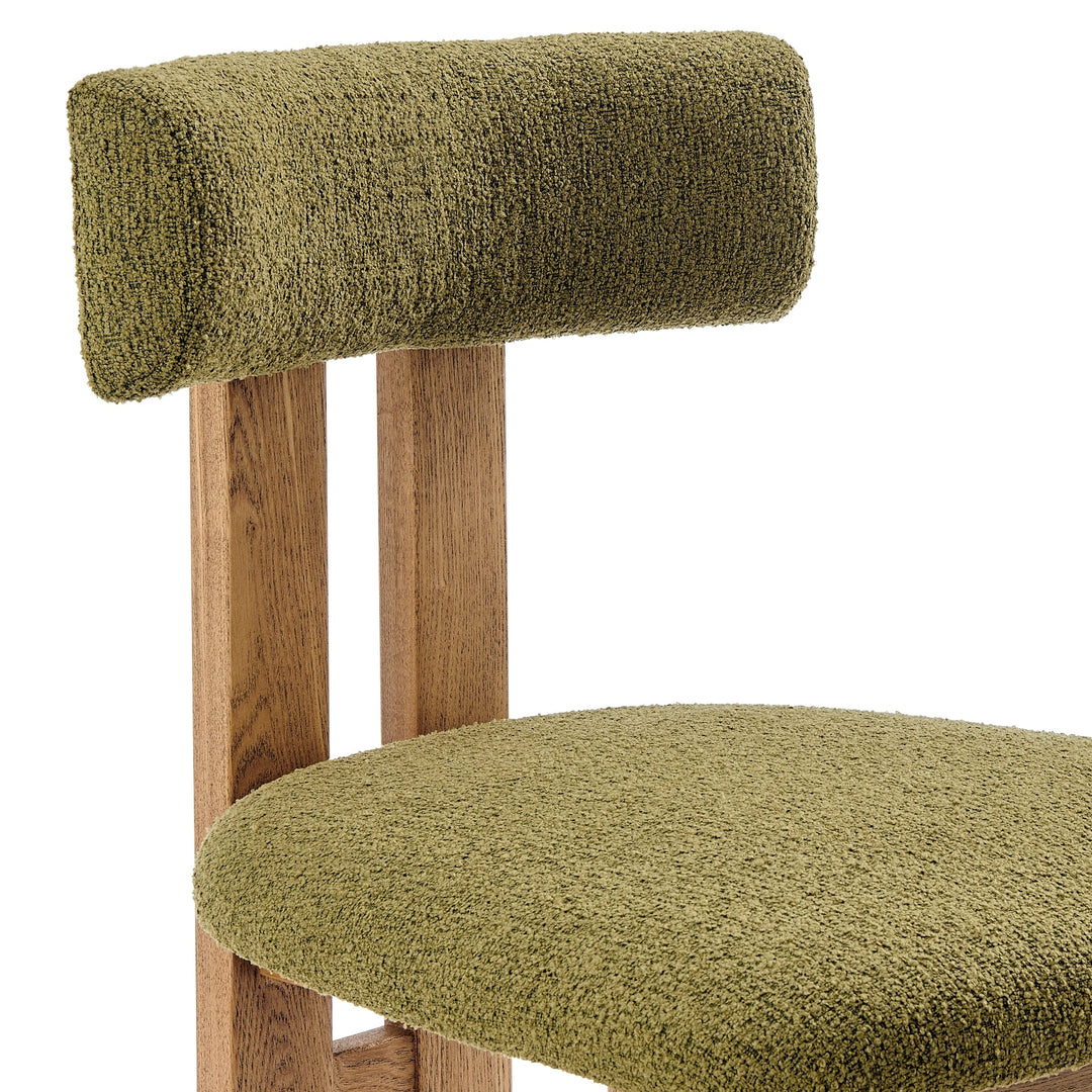 Hailey Dining Side Chair in Palladian Green - alternate angle - mid-century modern dining chairs - Whats New Furniture Portland OR