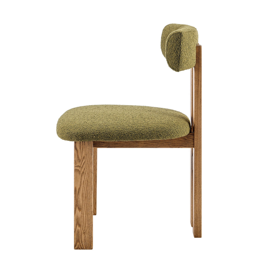 Hailey Dining Side Chair in Palladian Green - alternate angle - mid-century modern dining chairs - Whats New Furniture Portland OR