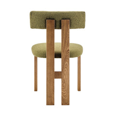 Hailey Dining Side Chair in Palladian Green - alternate angle - mid-century modern dining chairs - Whats New Furniture Portland OR
