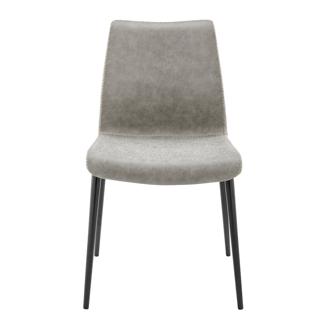 Jayden PU Dining Chair in Vintage Mist Gray - studio - NPD - Whats New Furniture Portland OR