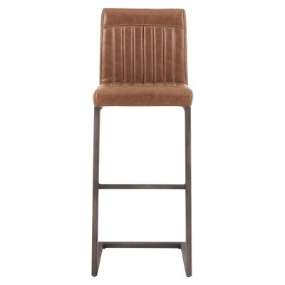 Ronan KD Faux Leather Bar Stool - Whats New Furniture - Portland, Oregon