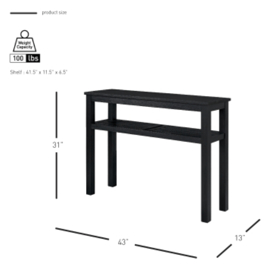 Tiburon Console Table - Whats New Furniture - Portland, Oregon