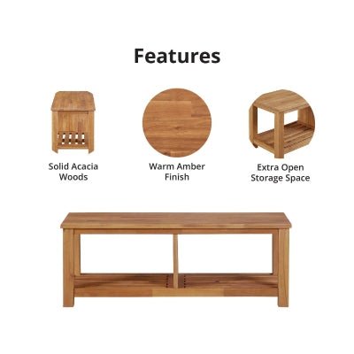 Tiburon KD TV Bench - Whats New Furniture - Portland, Oregon