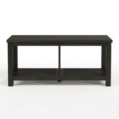 Tiburon KD TV Bench in Alto Black - Whats New Furniture Portland OR