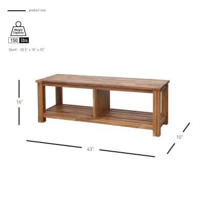 Tiburon KD TV Bench - Whats New Furniture - Portland, Oregon