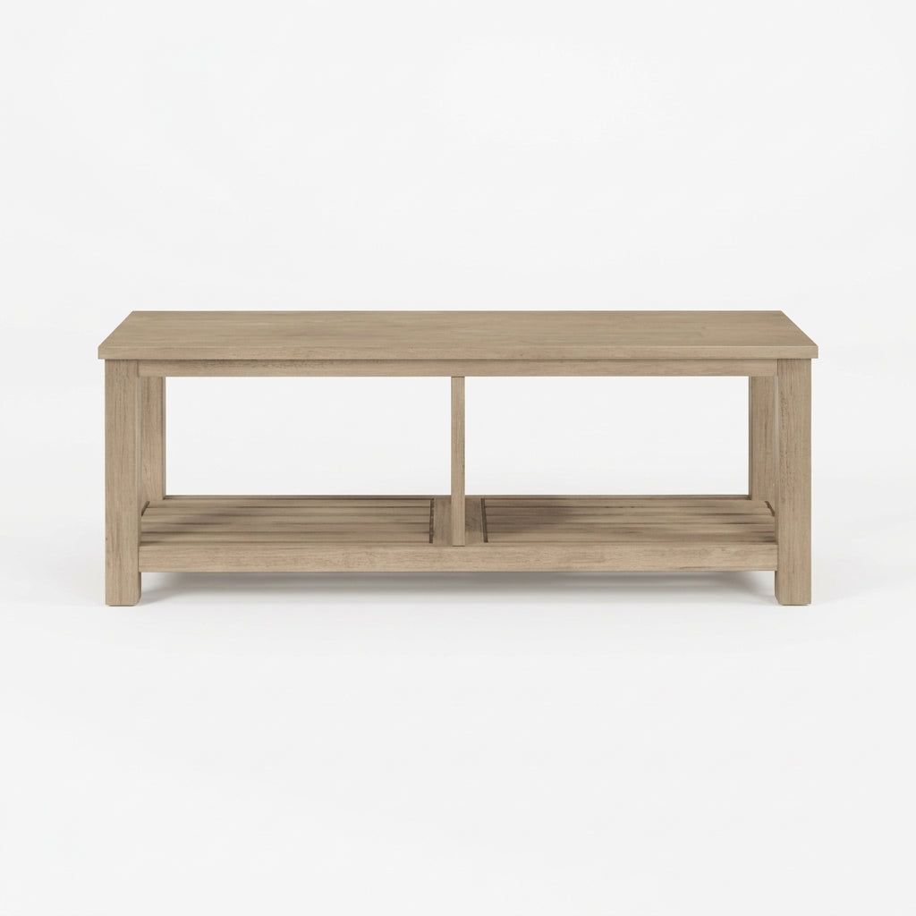 Tiburon TV Bench in Drifted Sand - Whats New Furniture Portland OR