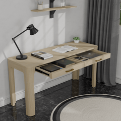 Trevin Desk 2 Drawers - Whats New Furniture Portland OR
