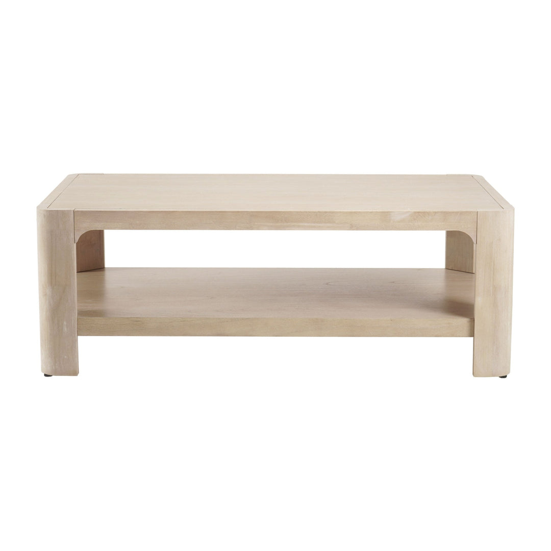 Trevin KD Rectangular Coffee Table in Weathered Sand - studio - NPD - Whats New Furniture Portland OR