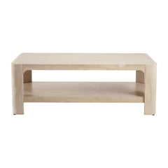 Trevin KD Rectangular Coffee Table in Weathered Sand - studio - NPD - Whats New Furniture Portland OR