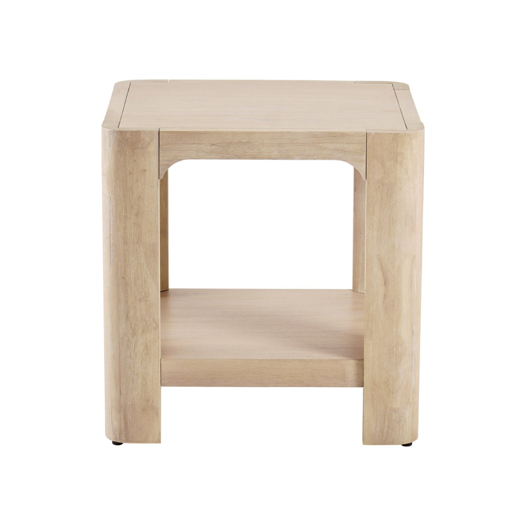 Trevin KD Side/End Table in Weathered Sand - studio - NPD - Whats New Furniture Portland OR