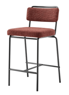 Zander Chenille Counter Stool - What&