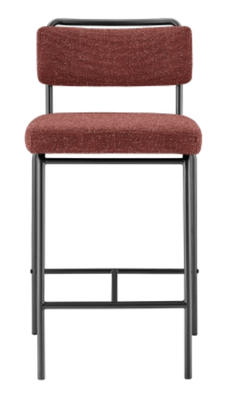 Zander Chenille Counter Stool - What&