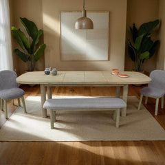 Oasis Extension Dining Table (70"/102") detail view 9 - Whats New Furniture - Portland, Oregon