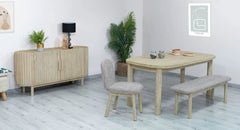 Oasis Extension Dining Table (70"/102") detail view 11 - Whats New Furniture - Portland, Oregon