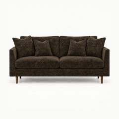 Oasis Loft Sofa in Galactic Chocolate - studio front view - Stanton - Whats New Furniture Portland OR