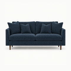 Oasis Loft Sofa in Lush Marine - studio front view - Stanton - Whats New Furniture Portland OR