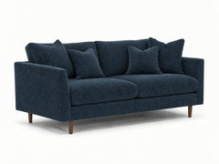Oasis Loft Sofa in Lush Marine - studio three-quarter view - Stanton - Whats New Furniture Portland OR