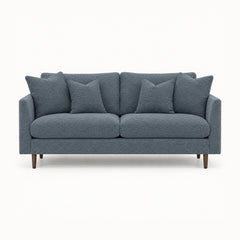 Oasis Loft Sofa in Mecca Navy - studio front view - Stanton - Whats New Furniture Portland OR