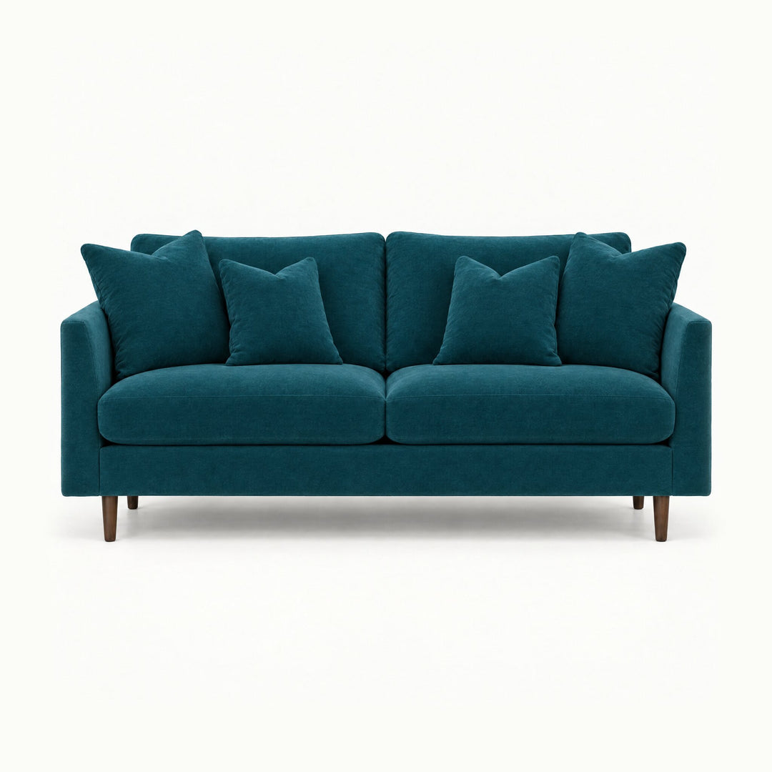 Oasis Loft Sofa in Vintage Jewel - studio front view - Stanton - Whats New Furniture Portland OR