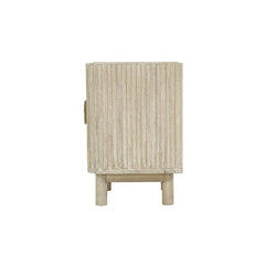 Oasis Nightstand in Natural White Washed side view - nightstand by LH Imports - Whats New Furniture Portland OR
