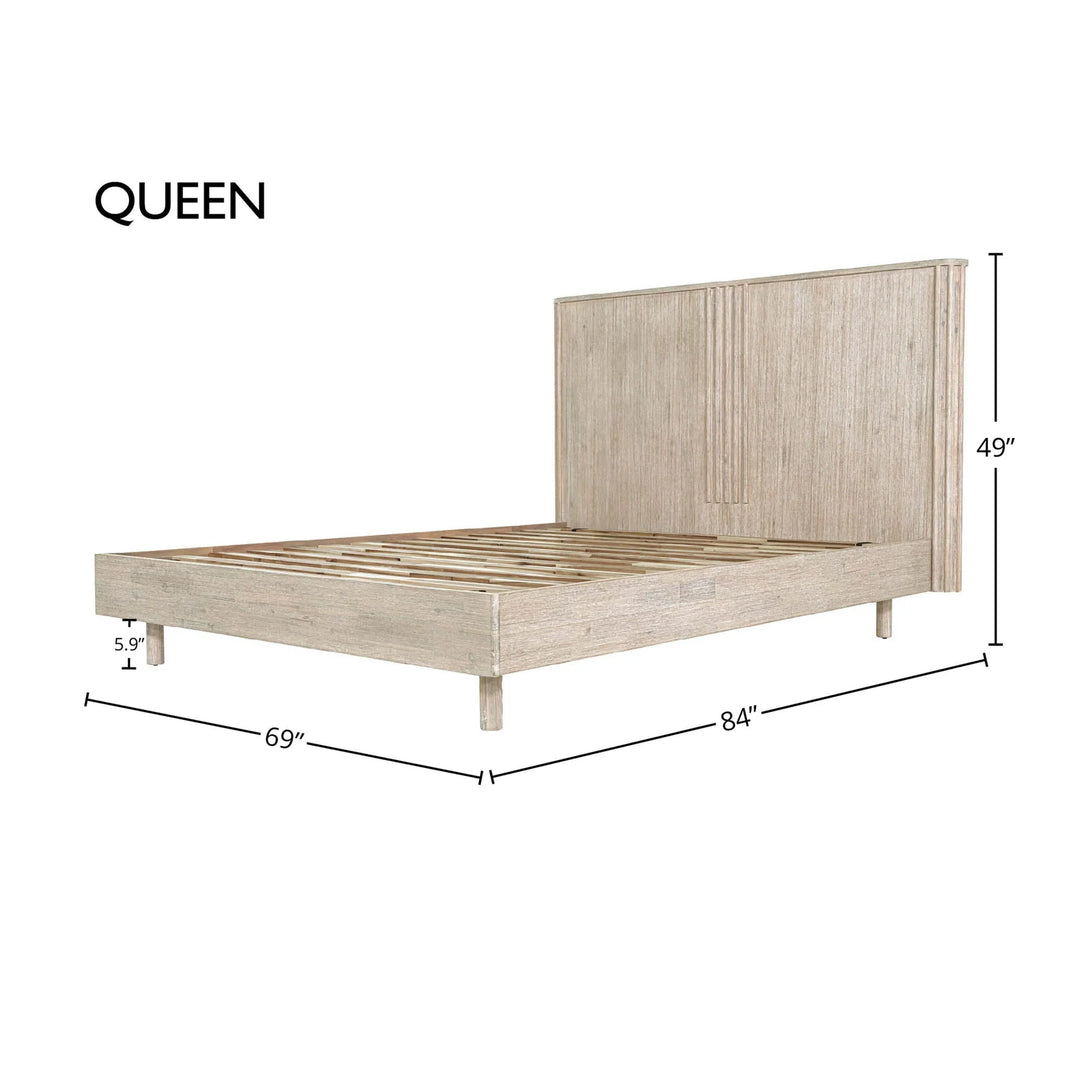 Oasis Queen Bed Frame - Whats New Furniture - Portland, Oregon