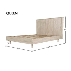 Oasis Queen Bed Frame - Whats New Furniture - Portland, Oregon