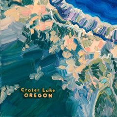 Crater Lake, Oregon Fine Art Print by Olivia Serrill - What&