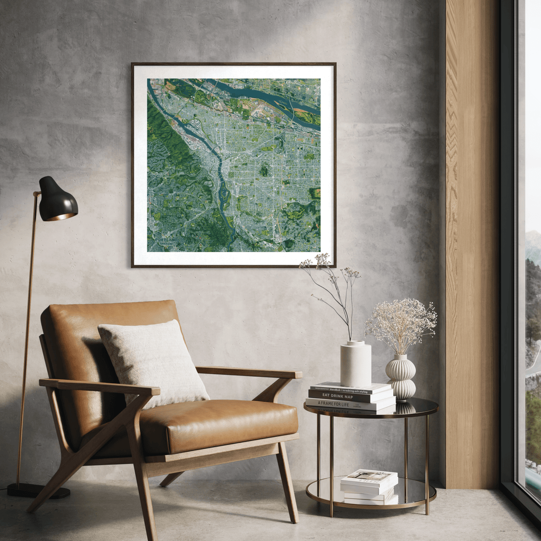 Portland, Oregon Fine Art Print by Olivia Serrill