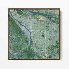 Portland, Oregon Fine Art Print by Olivia Serrill