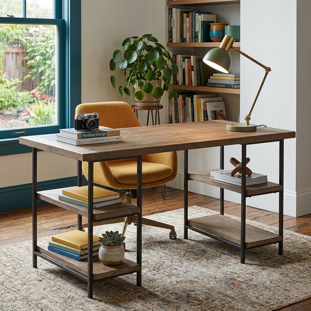 Cirque Office Desk - Lifestyle - What&