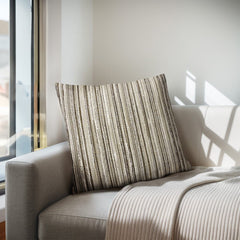Monte Square Stripe Pillow - What&