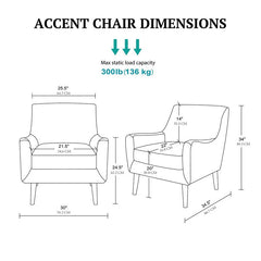 Oxford Mid-Century Accent Chair - What&