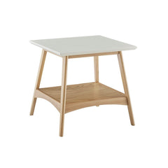 Parker End Table in Off White/Natural - studio - Olliix - Whats New Furniture Portland OR