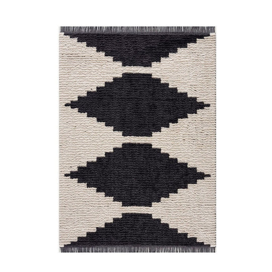 Rug in Black/Ivory - Whats New Furniture - Portland, Oregon