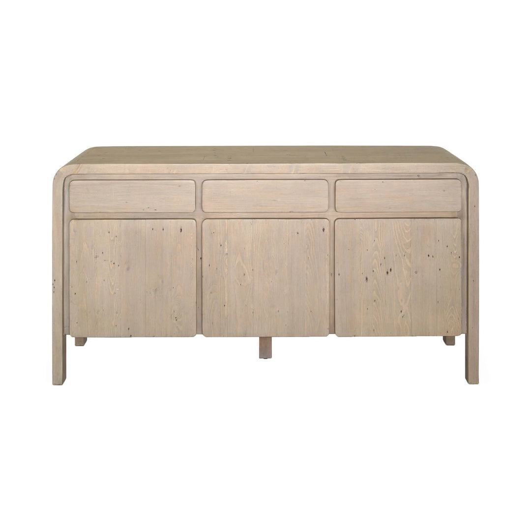 Opera Sideboard in Brown - reclaimed pine sideboard by LH Imports - Whats New Furniture Portland OR