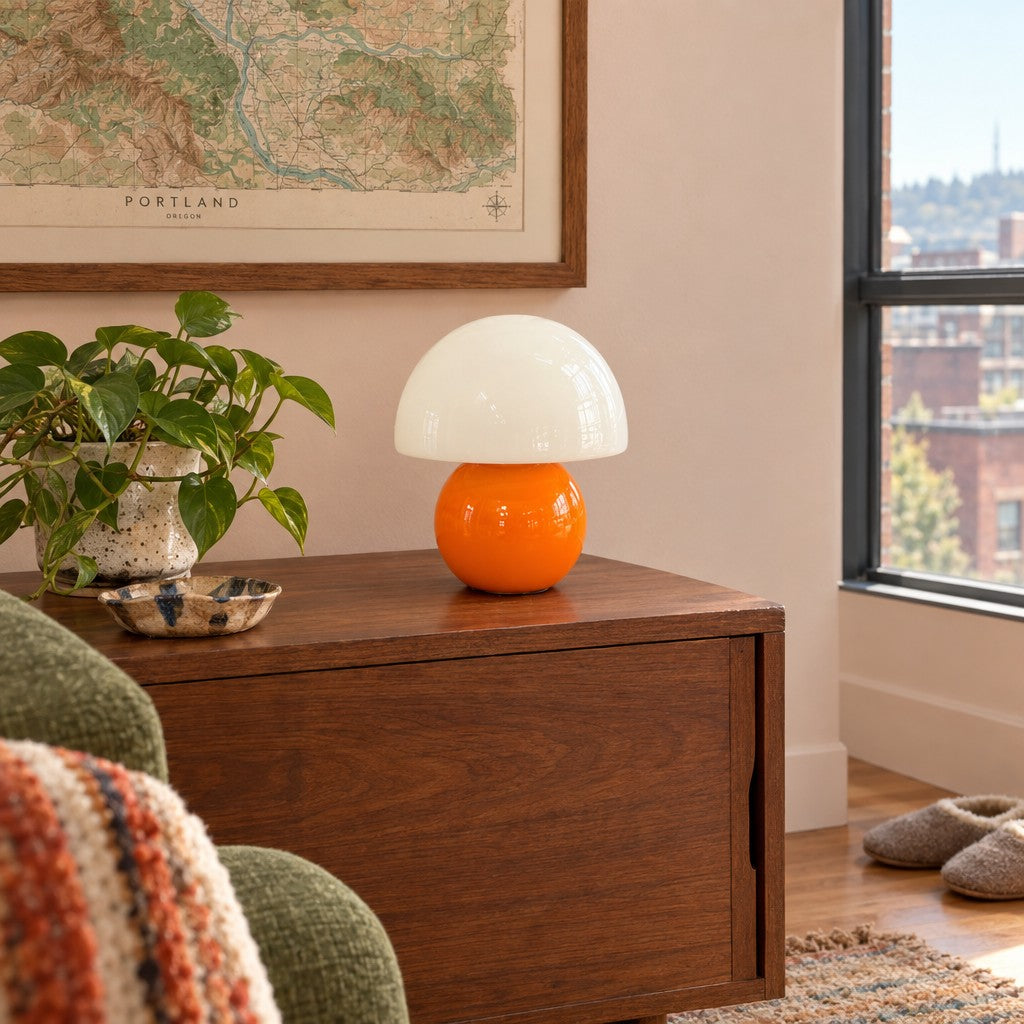 Retro Mini Lamp - consignment furniture Portland - detail view 1