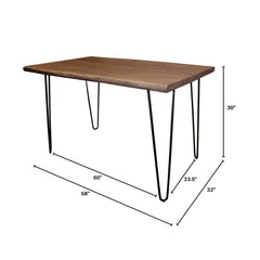 Organic Live Edge Dining Table - Whats New Furniture - Portland, Oregon
