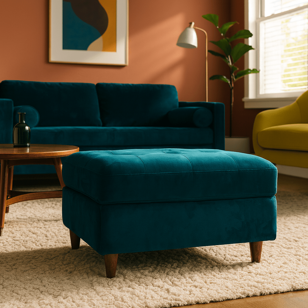 Ottoman detail view 5 - Whats New Furniture - Portland, Oregon