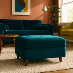 Ottoman detail view 5 - Whats New Furniture - Portland, Oregon