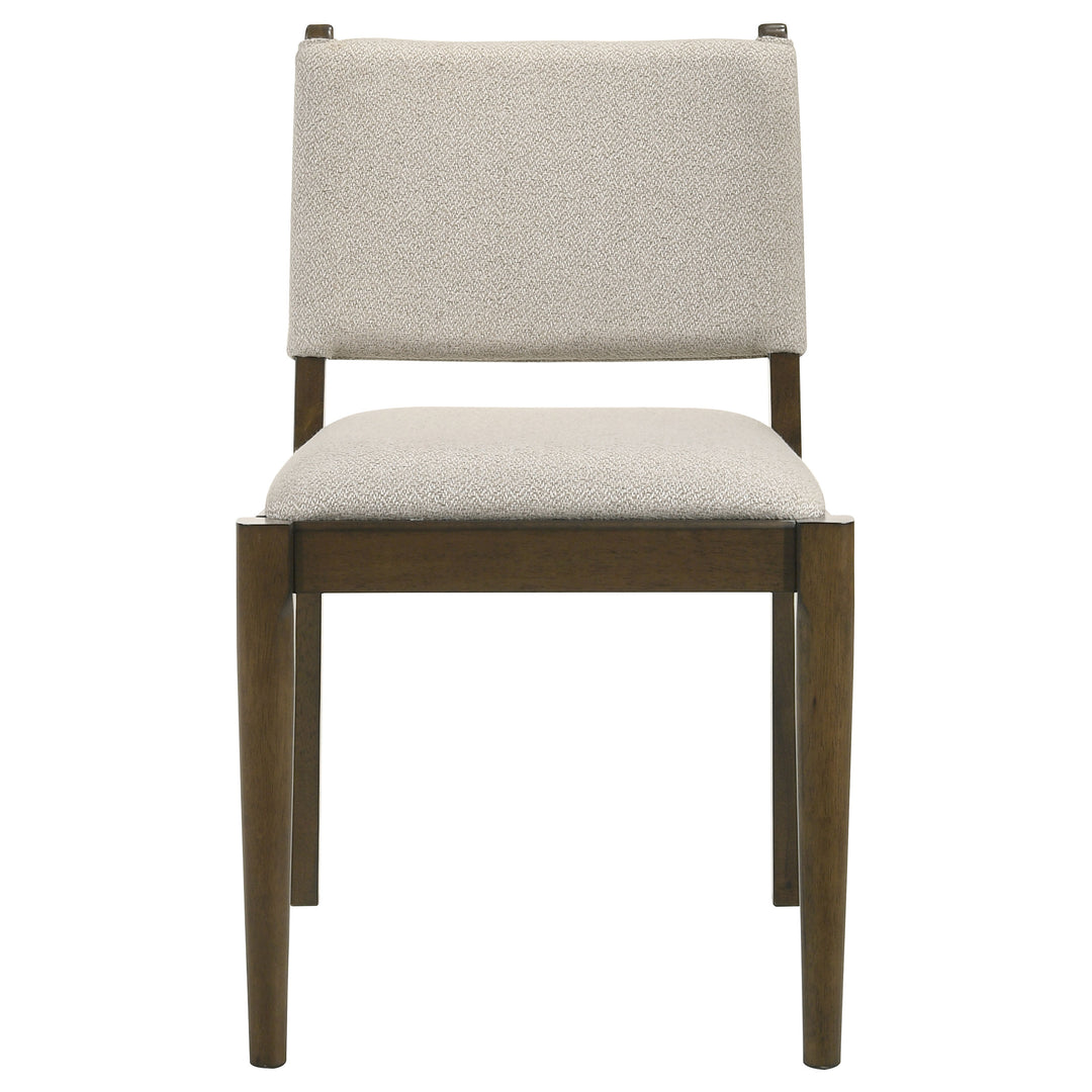 Ottowa Upholstered Dining Side Chair Brown (Set of 2) - What&