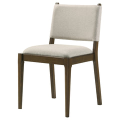 Ottowa Upholstered Dining Side Chair Brown (Set of 2) - What&