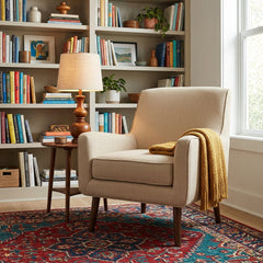 Oxford Accent Chair in Chai room setting - accent chair by Olliix - Whats New Furniture Portland OR