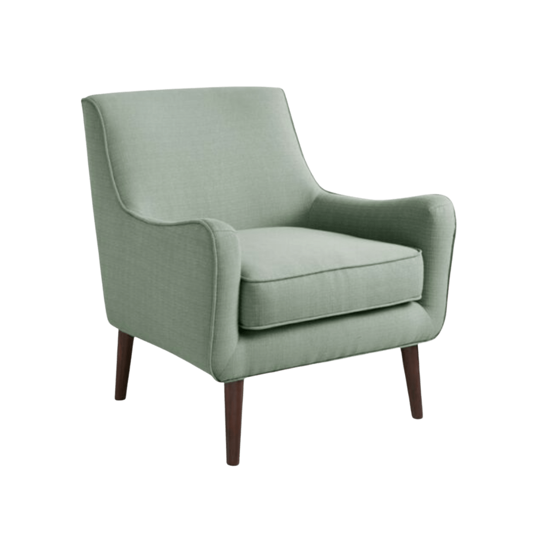 Oxford Occasional Chair in Seafoam side angle - occasional chair by Olliix - Whats New Furniture Portland OR