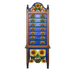 Painted Art Lingerie Dresser - Whats New Furniture - Portland, Oregon
