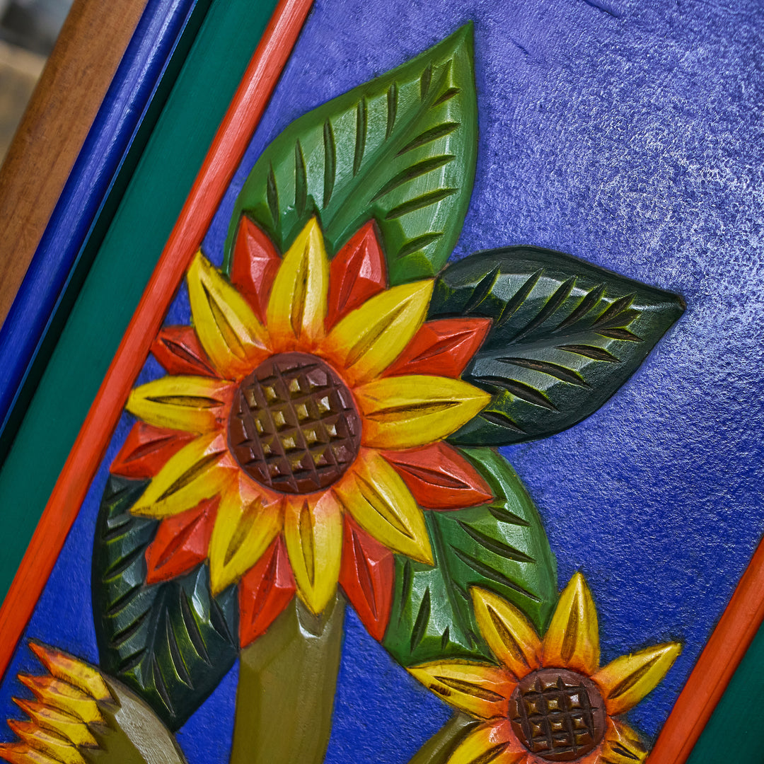 Painted Art Lingerie Dresser detail view 4 - Whats New Furniture - Portland, Oregon