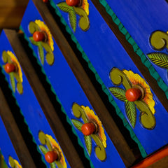 Painted Art Lingerie Dresser detail view 5 - Whats New Furniture - Portland, Oregon