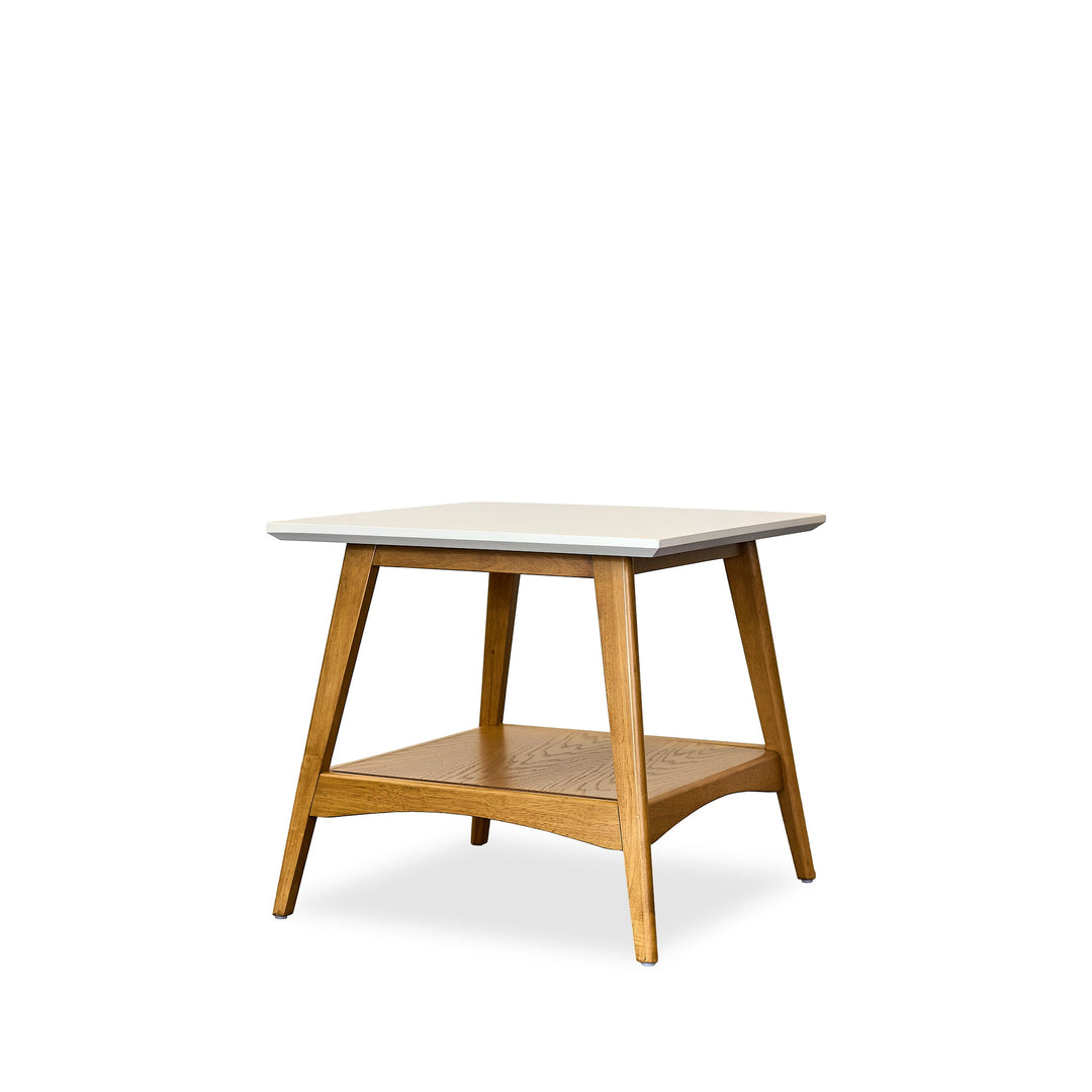 Parker End Table - detail - mid-century modern side tables - Whats New Furniture Portland OR