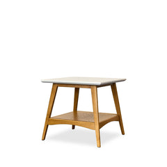 Parker End Table - detail - mid-century modern side tables - Whats New Furniture Portland OR