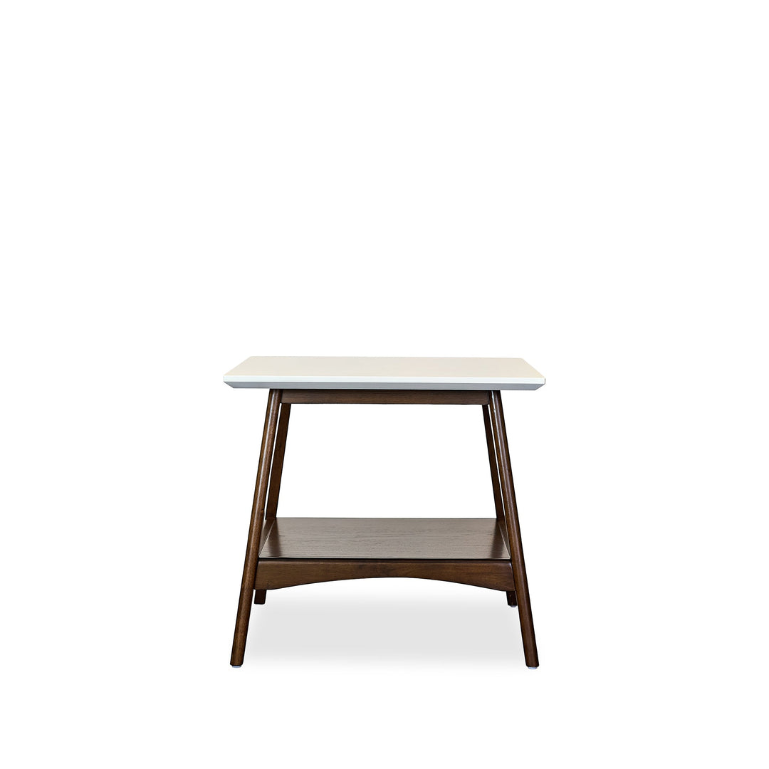Parker End Table - alternate angle - mid-century modern side tables - Whats New Furniture Portland OR